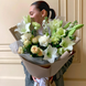 A bouquet of unscented lilies