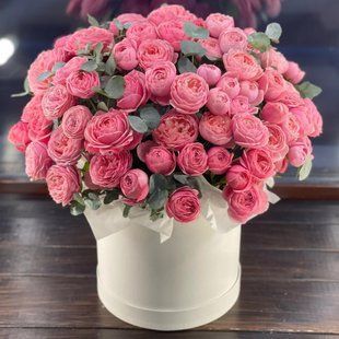 Pink Dream (Silva Pink) &mdash; 51 rose in a box